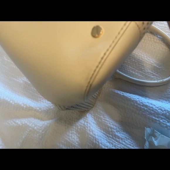 Tory Burch Robinson Perforated Double Zip Tote Bag - Picture 6 of 11